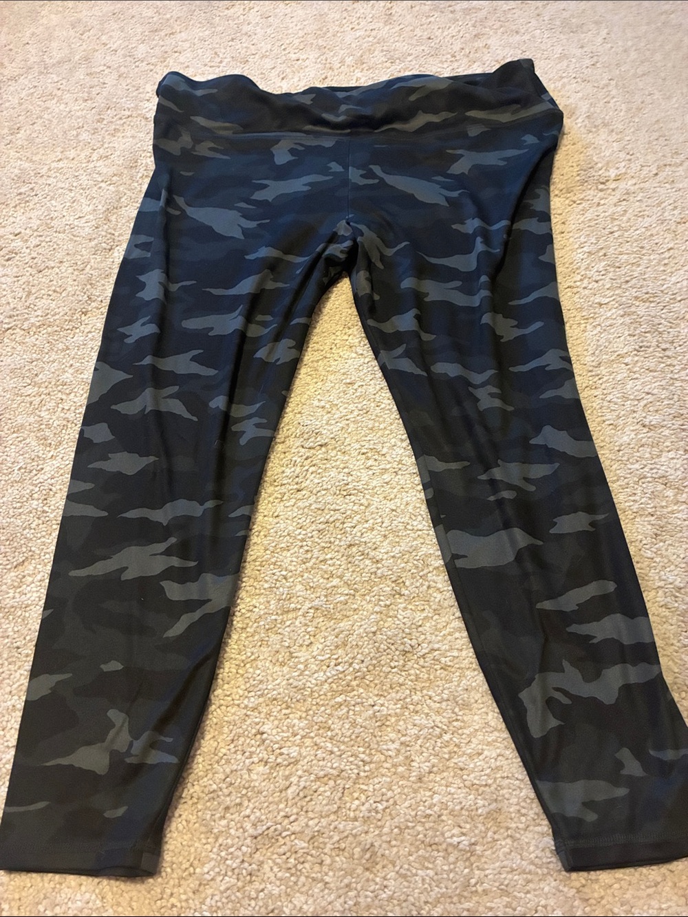 Balance Collection Black & Gray Camo Leggings